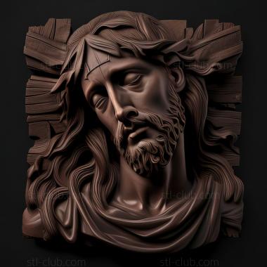 3D model st jesus (STL)